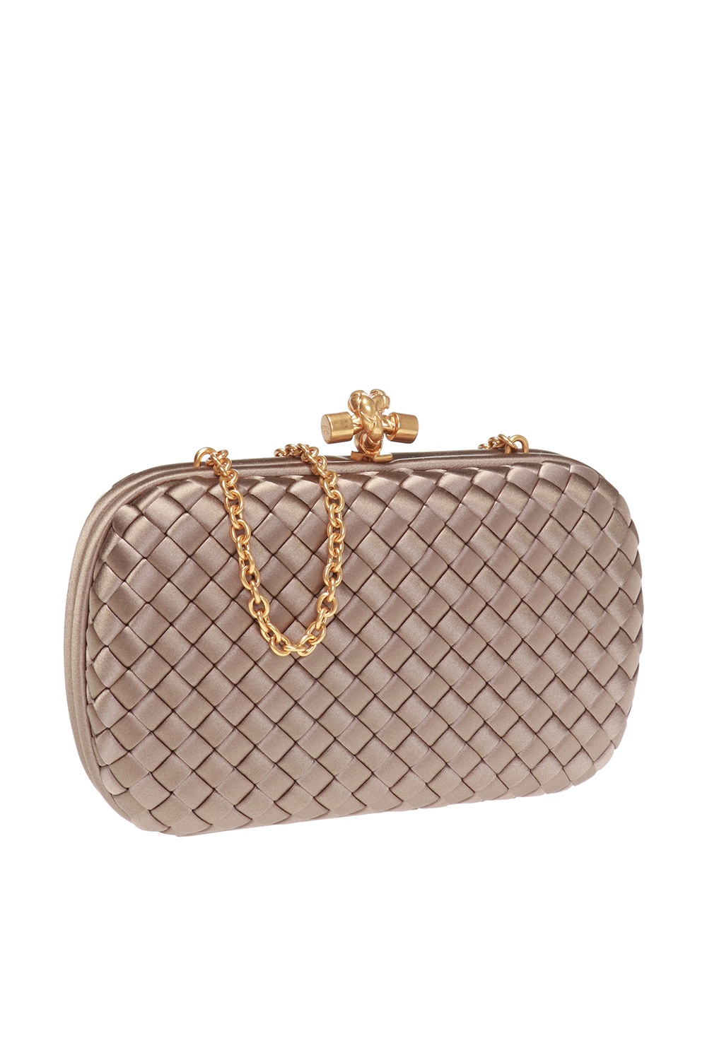 bottega knot clutch sale